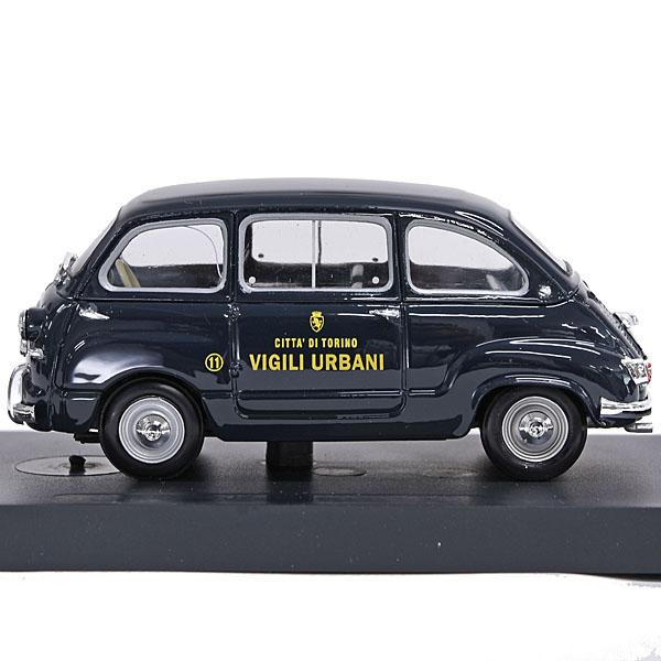 1/43 フィアット600D Multipla(トリノ交通警察 1956)ミニチュアモデル　24468｜itazatsu｜03