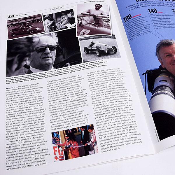 FERRARI RACCONTA FASCICOLO con poster - La Gazzetta dello Sport 1988
