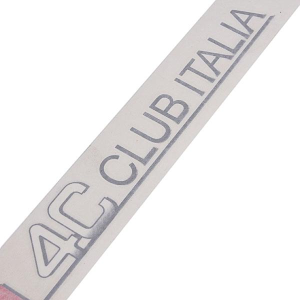 アルファロメオ アルファロメオ純正4C Club Italiaサイドデカール左右 