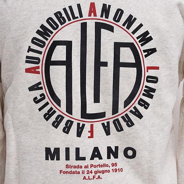 A.L.F.A. MILANOフーディー(ビアンコスピノ)　24527の画像