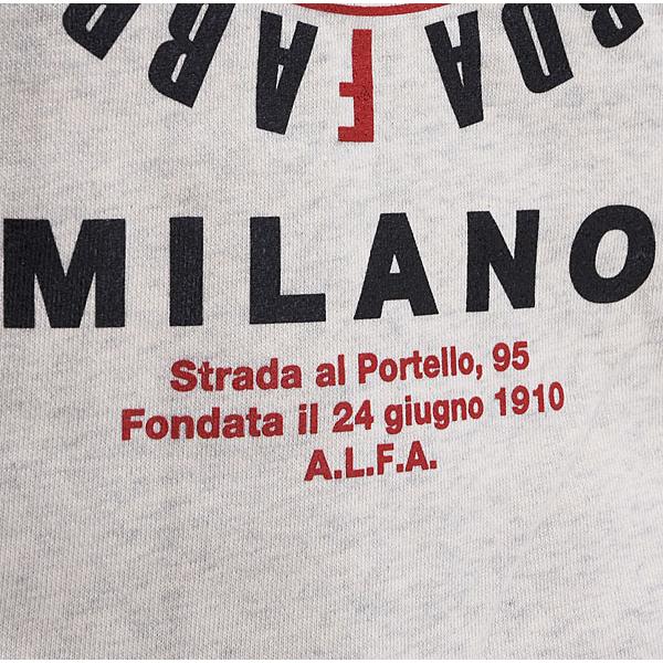 A.L.F.A. MILANOフーディー(ビアンコスピノ)　24527の画像