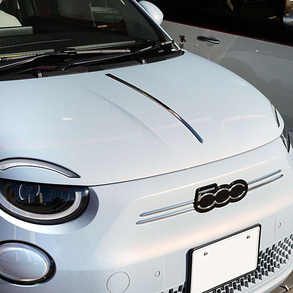 FIAT（フィアット） フィアット純正500eボンネットクロームライン
