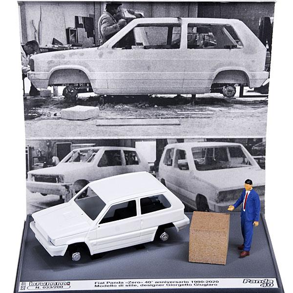 FIAT（フィアット） 1/43 PANDA ZERO 40周年記念G.Giugiaroフィギュア