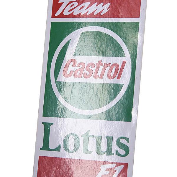 LOTUS Team Lotus F1 Castrolチームステッカー 24589 : イタリア自動車 