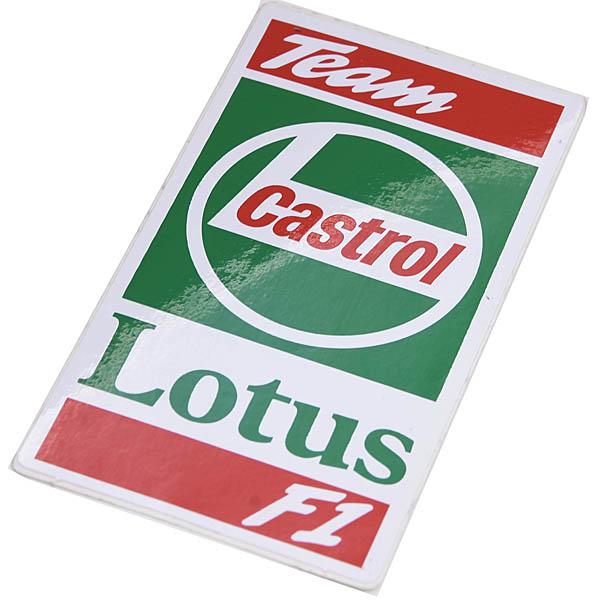 LOTUS Team Lotus F1 Castrolチームステッカー 24589 : イタリア自動車 