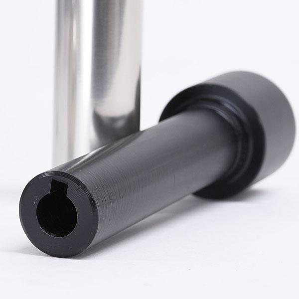 新車外し　アバルト595 コンペ純正シフトノブ アバルト アバルト純正500/595 MT用アルミシフトノブセット(2008