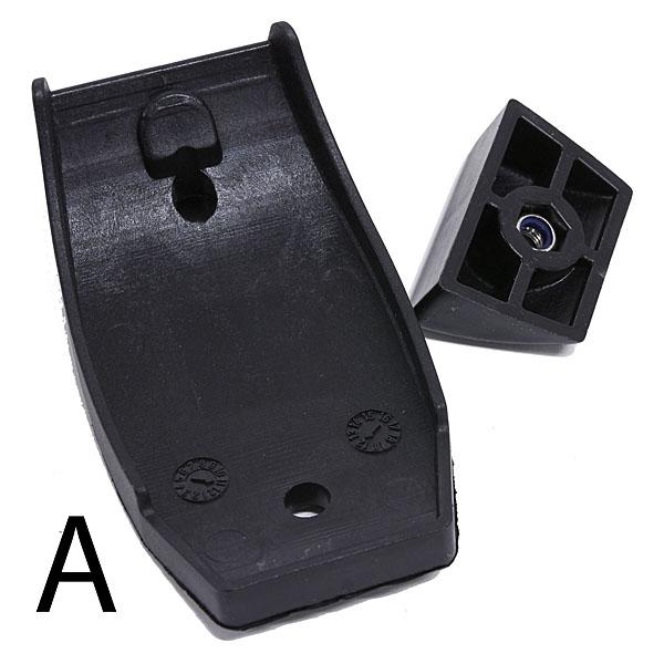 たっくん アバルト ATペダル５個 純正 新品 アバルト アバルト純正500/595用アルミアクセルペダル(右