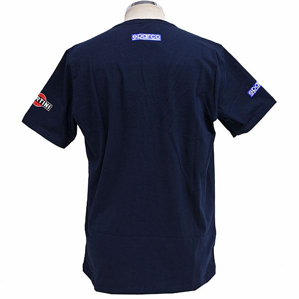 マルティニレーシング オフィシャルBIGストライプTシャツ(ネイビー) by