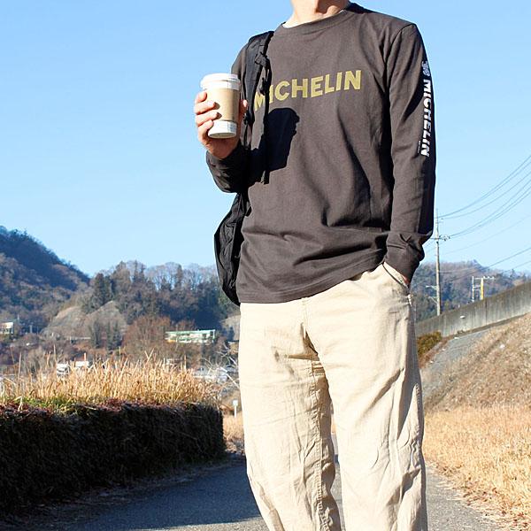 ミシュラン オフィシャルLS Tシャツ(Logo/スミ) 24684
