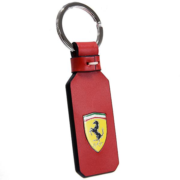 Ferrari フェラーリ純正レザーベースSFキーリング24833 Ferrari フェラーリ純正レザーベースSFキーリング24833