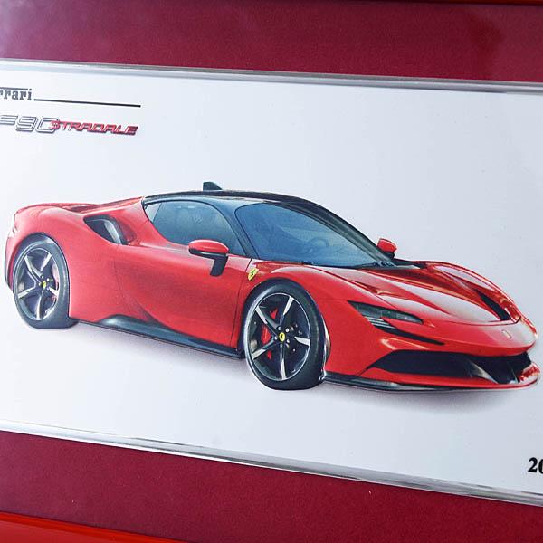 Ferrari（フェラーリ） フェラーリ純正SF90額装プレート/Ferrari永年