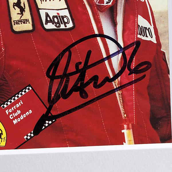 Ferrari（フェラーリ） Michele Alboreto直筆サイン入りFerrari Club
