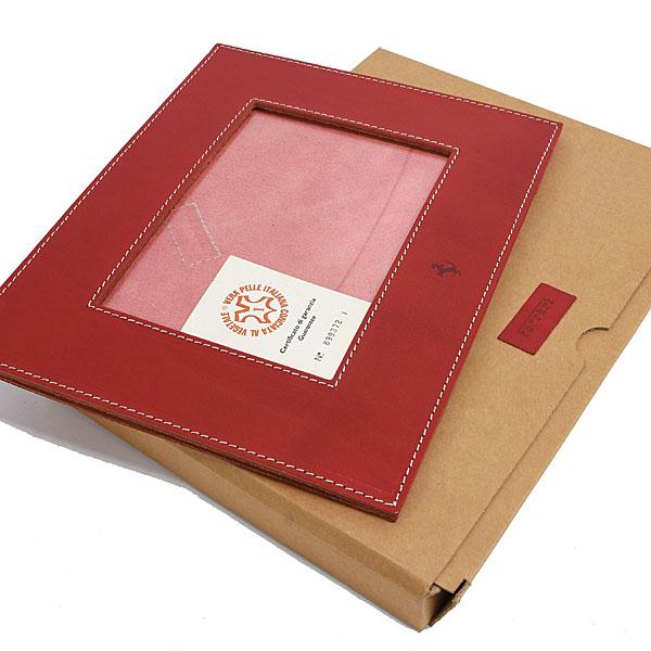 【美品】Ferrari フェラーリ フォトフレーム カーボンデザイン 高級感 Ferrari フェラーリ純正レザーフォトフレーム 25152 : イタリア