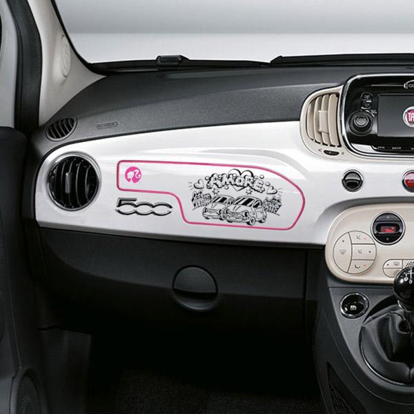FIAT（フィアット） フィアット純正500 Barbieダッシュボードホワイト
