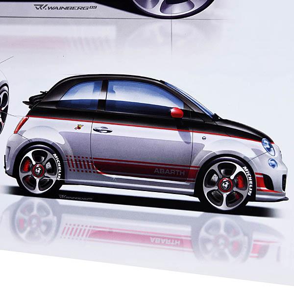 アバルト（ABARTH） ABARTH CLUB TORINO ABARTH500イラスト