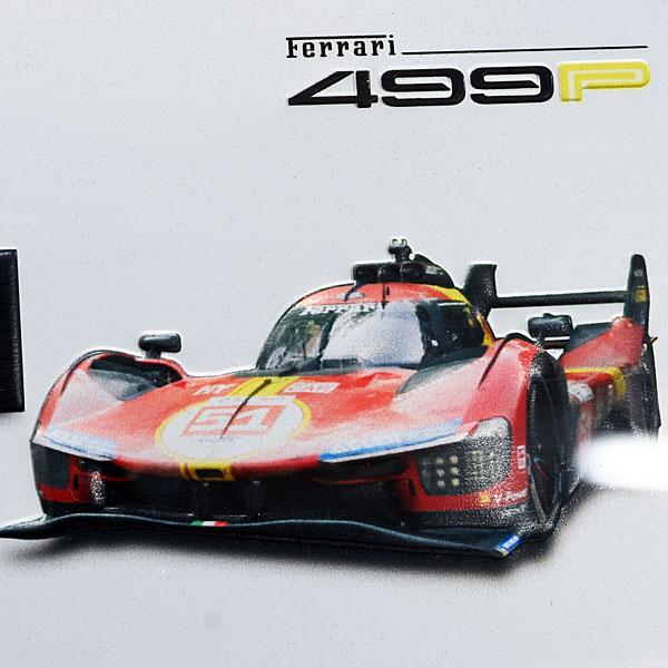 Ferrari（フェラーリ） フェラーリ純正499P額装プレート/Ferrari永年