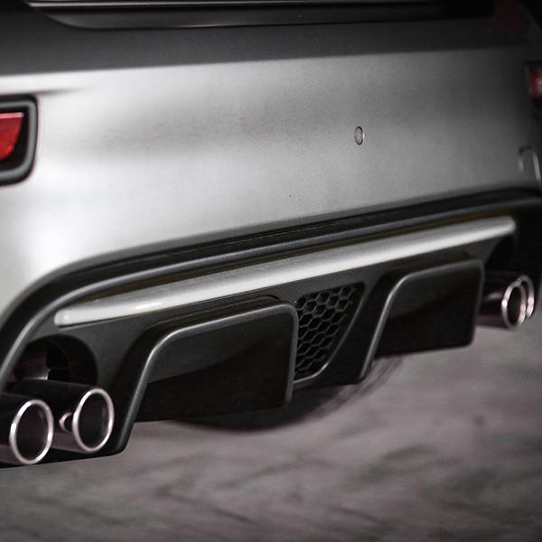 フィアット　ABARTH　595 リアバンパー　ガンメタ アバルト（ABARTH） アバルト595/695(シリーズ4)リアバンパー