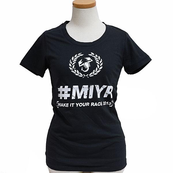 アバルト（ABARTH） アバルト純正MAKE IT YOUR RACE Tシャツ(ブラック