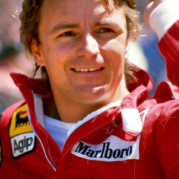 Ferrari フェラーリ Scuderia Rene Arnoux直筆サイン入りカード 25575