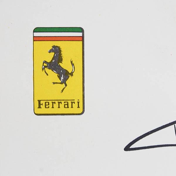 Ferrari（フェラーリ） Scuderia Ferrari Stefan Johansson直筆サイン