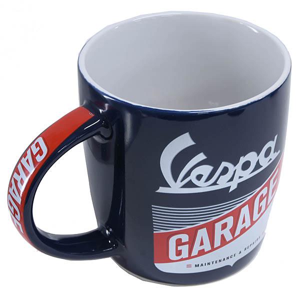 NEW☆GARAGE BAR【期間限定出品】 ベスパ オフィシャルマグカップ-Garage- 25625 : イタリア自動車雑貨店