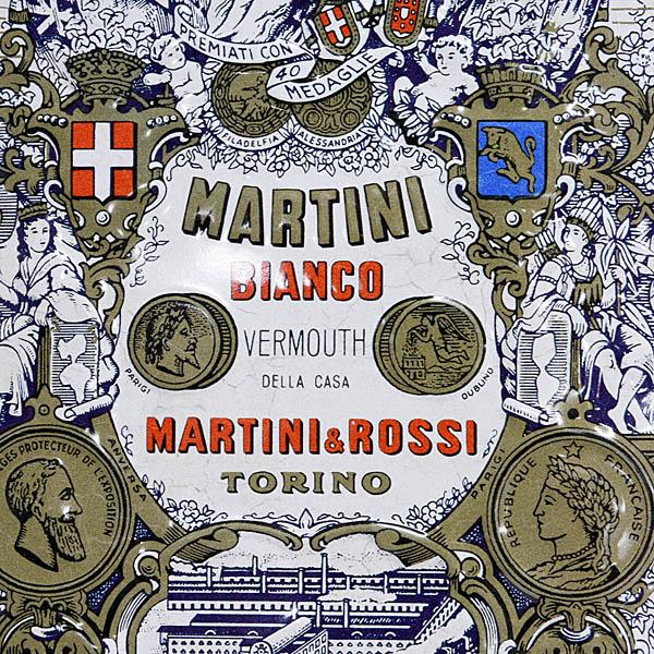 ランチア マルティニ オフィシャルサインボード-Bianco Vermouth Label