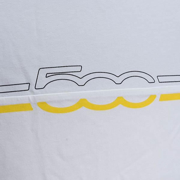 FIAT（フィアット） フィアット純正500バイカラーロゴTシャツ 25658