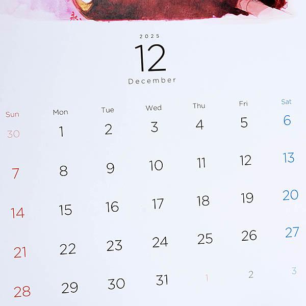 アルファロメオ（ALFA ROMEO） CAR GRAPHIC 2025カレンダー 25756