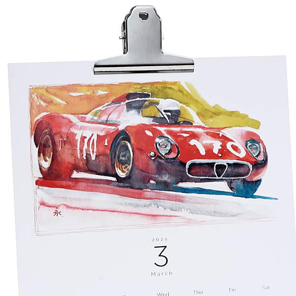 アルファロメオ（ALFA ROMEO） CAR GRAPHIC 2025カレンダー 25756