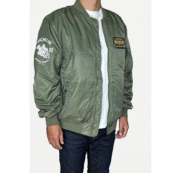 ミシュラン（MICHELIN） オフィシャルフライトジャケット2024(オリーブ