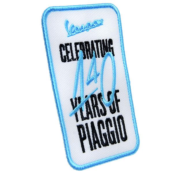 ベスパ ベスパオフィシャルWDワッペン(スクエア)-140 YEARS- 25779