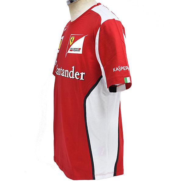 【希少品】2012 フェラーリ ドライバー支給用 Tシャツ/新品 M Ferrari（フェラーリ） スクーデリアフェラーリ2012クルー支給用T