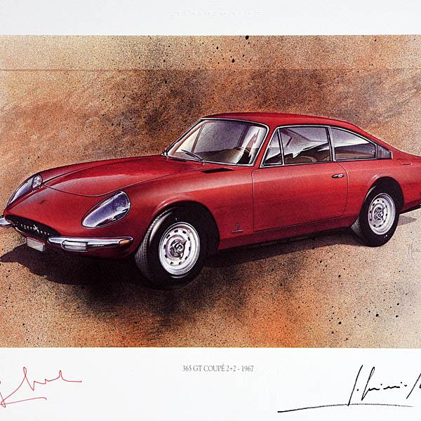 Ferrari（フェラーリ） Pininfarina フェラーリ365GTデザインスケッチ