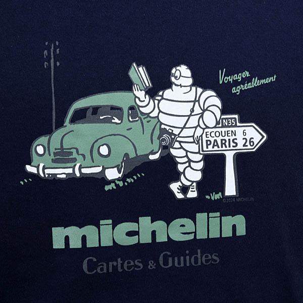 もも ミシュラン オフィシャルLS Tシャツ-Road trip-(ネイビー) 25878