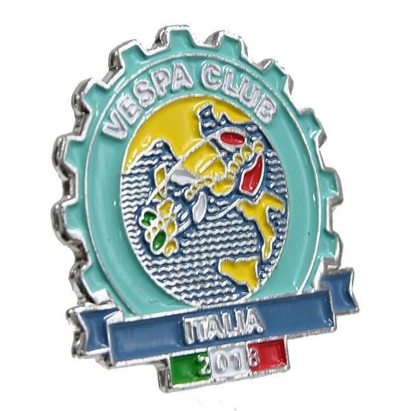 ベスパ Vespa Club ITALIA ピンバッジ (Large) 25908 : イタリア自動車