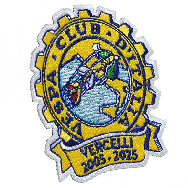 ベスパ ベスパClub VERCELLI 20周年記念エンブレムステッカー