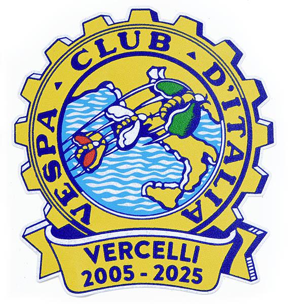 ベスパ ベスパClub VERCELLI 20周年記念エンブレムステッカー