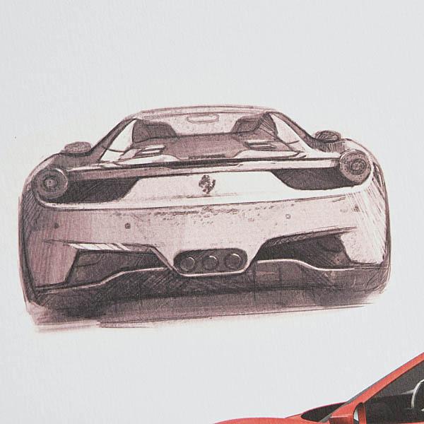 Ferrari（フェラーリ） フェラーリ純正458spiderリトグラフ 25970