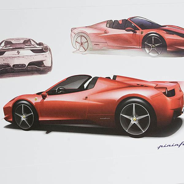 Ferrari（フェラーリ） フェラーリ純正458spiderリトグラフ 25970