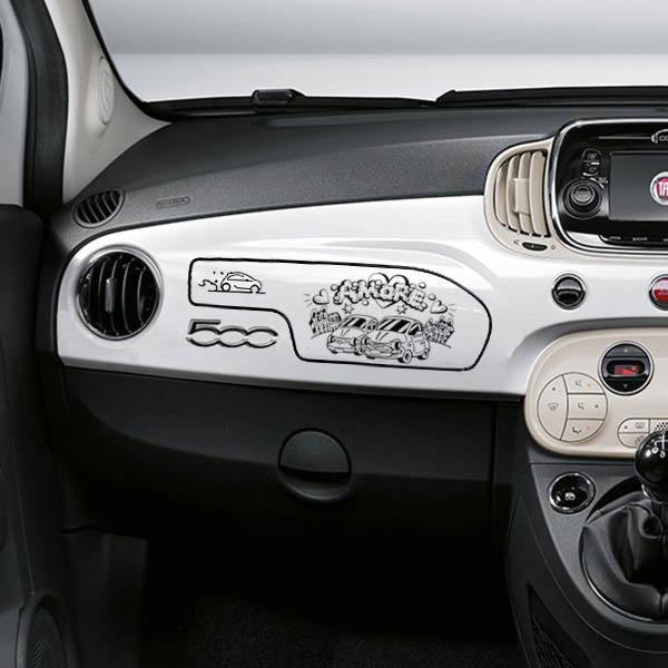 FIAT（フィアット） フィアット純正500ダッシュボードホワイトボード