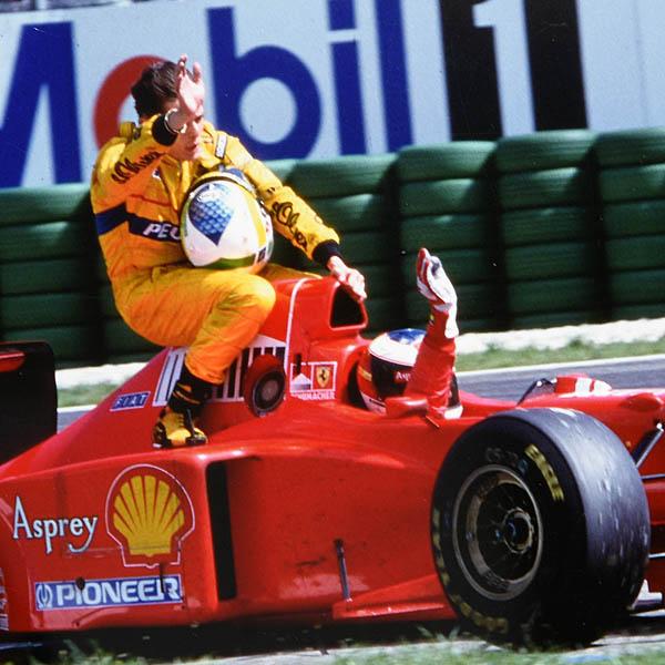 1998 フェラーリ M．シューマッハ 直筆サイン入フォト Ferrari（フェラーリ） スクーデリアフェラーリ M.Schumacher直筆