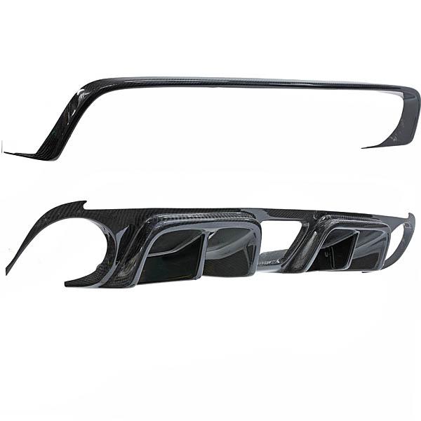 アバルト（ABARTH） アバルト595/695(シリーズ4)用リアディフューザー