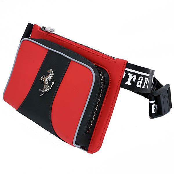 ※専用ページ フェラーリ オフィシャル スケドーニ製 レザー ハンドバッグ Ferrari（フェラーリ） フェラーリ純正レザー製車載ツールバッグ by