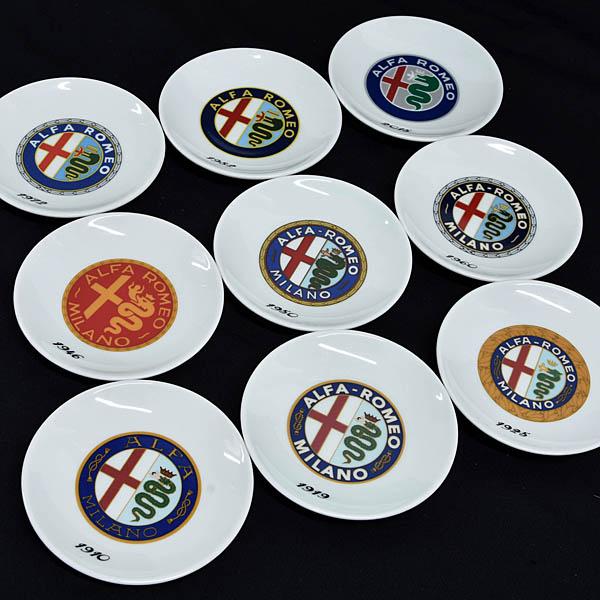 『アルファロメオ』歴代エンブレム有田焼 豆皿　8種 アルファロメオ』歴代エンブレム有田焼 豆皿 8種 - メルカリ