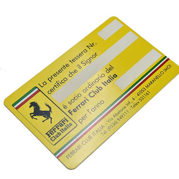 Ferrari（フェラーリ） Ferrari Club Italia会員カード 26305