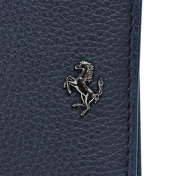 Ferrari（フェラーリ） フェラーリ純正二つ折り小銭入れ付レザー