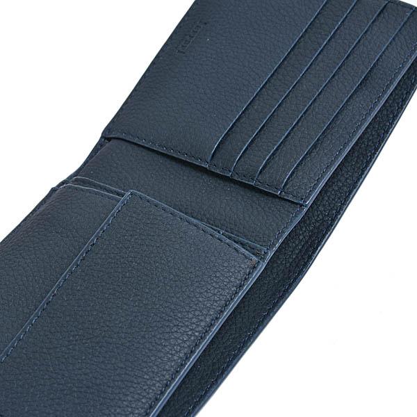 Ferrari（フェラーリ） フェラーリ純正二つ折り小銭入れ付レザー