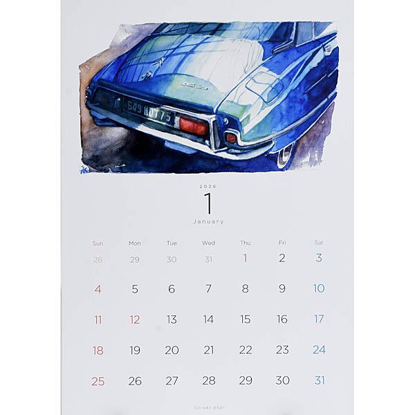 アルファロメオ（ALFA ROMEO） CAR GRAPHIC 2026カレンダー 26342