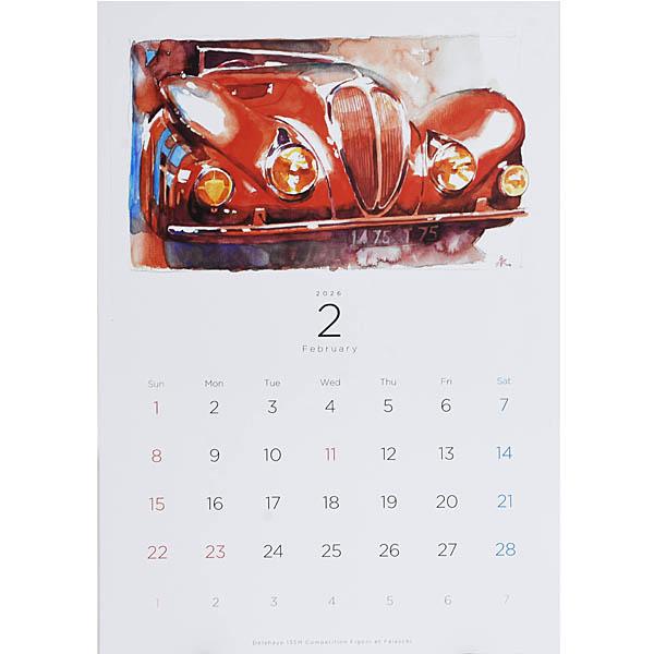 アルファロメオ（ALFA ROMEO） CAR GRAPHIC 2026カレンダー 26342