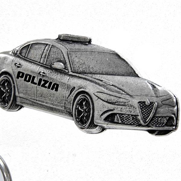 アルファロメオ（ALFA ROMEO） Poliziaオフィシャルメタルキーリング